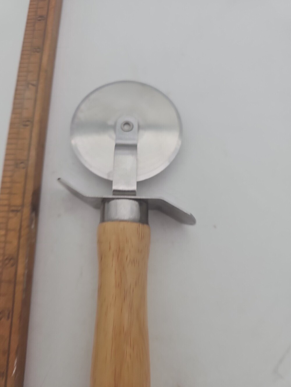 Good Cook Wood Handle Stainless Steel Pizza Cutter